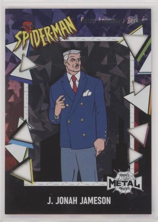 J. Jonah Jameson #AST-8 — 2021 Upper Deck Marvel Metal Universe Spider-Man