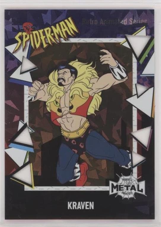 Kraven #AST-9 — 2021 Upper Deck Marvel Metal Universe Spider-Man