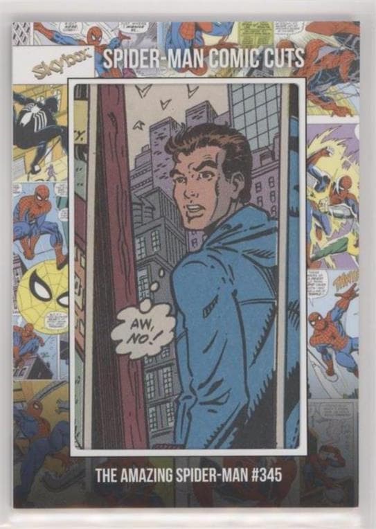 Amazing Spider-Man #345 #CC-ASM345 — 2021 Upper Deck Marvel Metal Universe Spider-Man