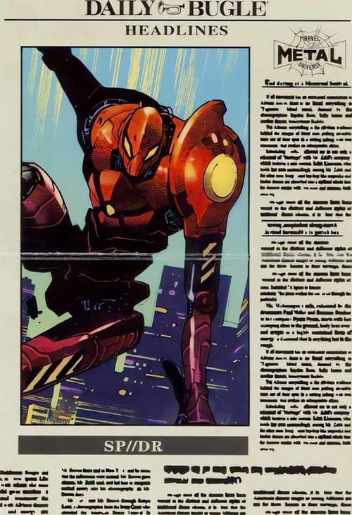 SP//dr #DB-12 — 2021 Upper Deck Marvel Metal Universe Spider-Man