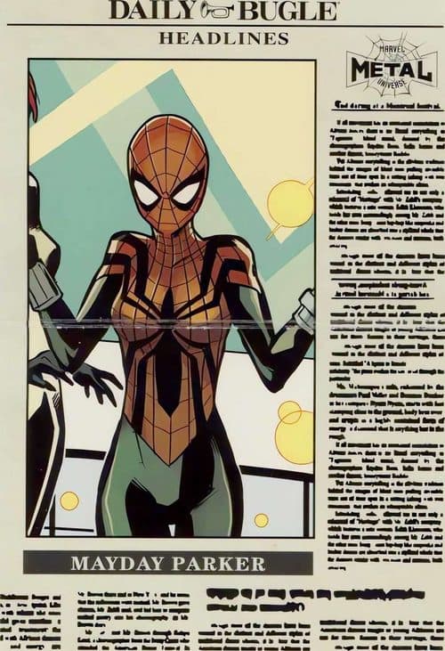 Mayday Parker #DB-16 — 2021 Upper Deck Marvel Metal Universe Spider-Man