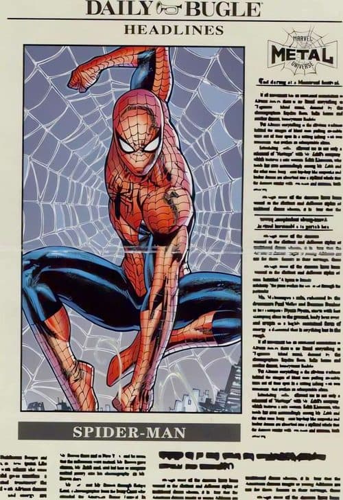 Spider-Man #DB-19 — 2021 Upper Deck Marvel Metal Universe Spider-Man