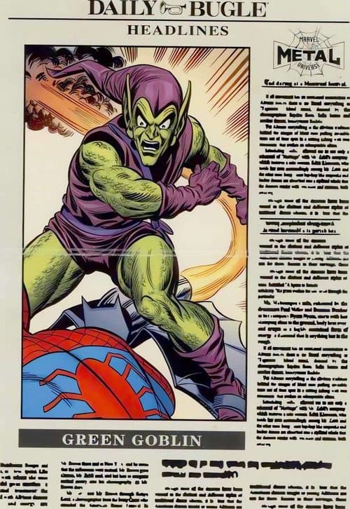 Green Goblin #DB-23 — 2021 Upper Deck Marvel Metal Universe Spider-Man