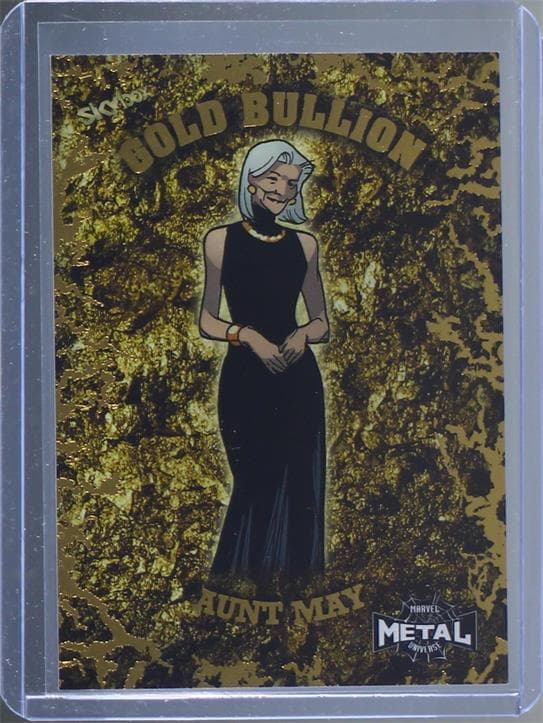 Aunt May #GB-5 — 2021 Upper Deck Marvel Metal Universe Spider-Man