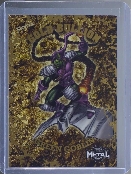 Green Goblin #GB-6 — 2021 Upper Deck Marvel Metal Universe Spider-Man