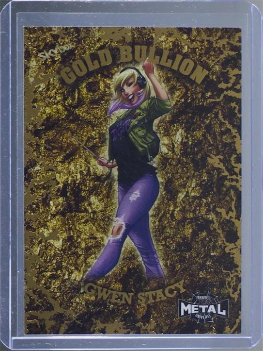 Gwen Stacy #GB-8 — 2021 Upper Deck Marvel Metal Universe Spider-Man