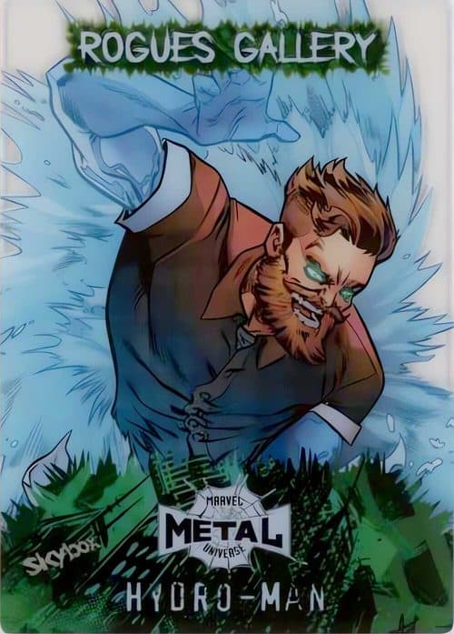 Hydro-Man #RG-12 — 2021 Upper Deck Marvel Metal Universe Spider-Man