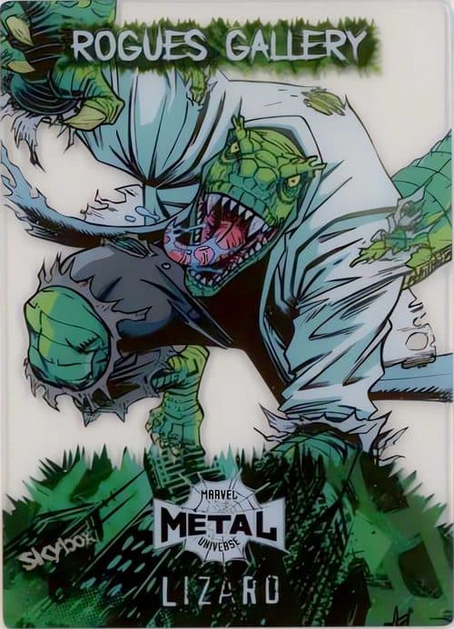 Lizard #RG-16 — 2021 Upper Deck Marvel Metal Universe Spider-Man
