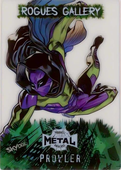 Prowler #RG-20 — 2021 Upper Deck Marvel Metal Universe Spider-Man