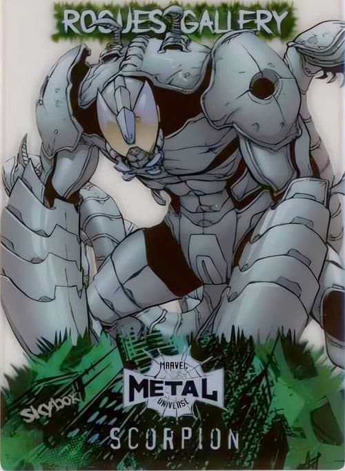 Scorpion #RG-22 — 2021 Upper Deck Marvel Metal Universe Spider-Man