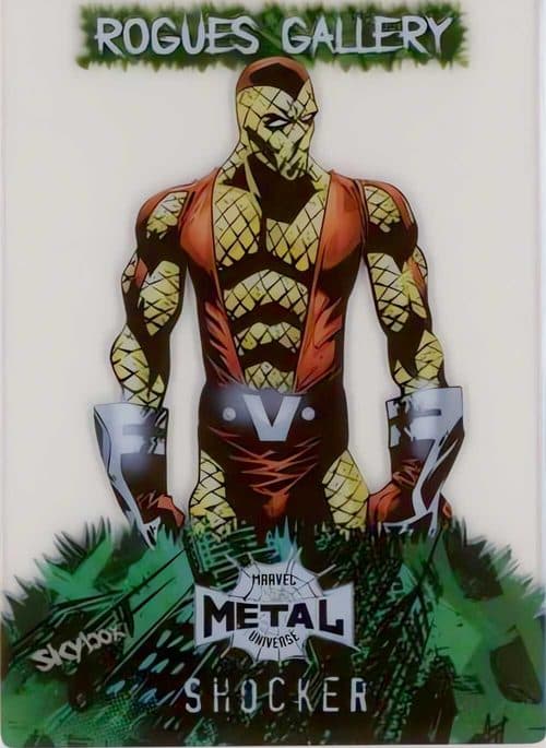 Shocker #RG-23 — 2021 Upper Deck Marvel Metal Universe Spider-Man