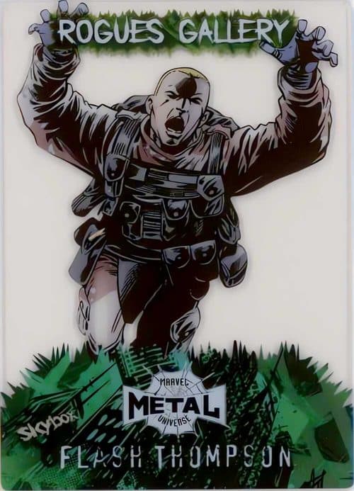 Flash Thompson #RG-8 — 2021 Upper Deck Marvel Metal Universe Spider-Man