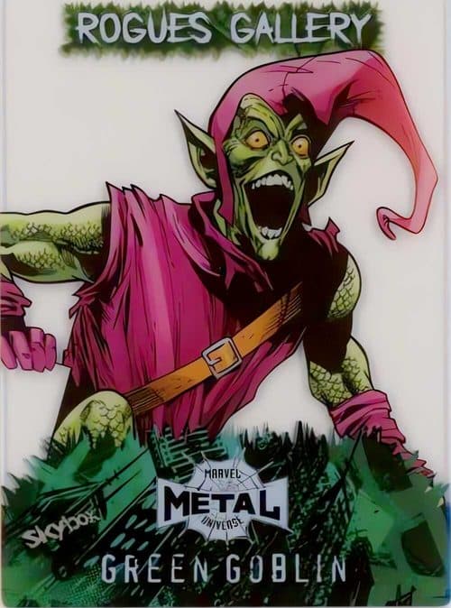 Green Goblin #RG-9 — 2021 Upper Deck Marvel Metal Universe Spider-Man