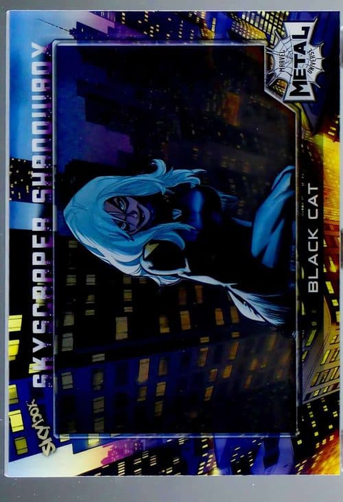 Black Cat #SS10 — 2021 Upper Deck Marvel Metal Universe Spider-Man