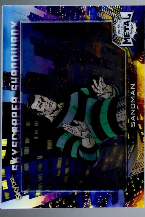 Sandman #SS16 — 2021 Upper Deck Marvel Metal Universe Spider-Man