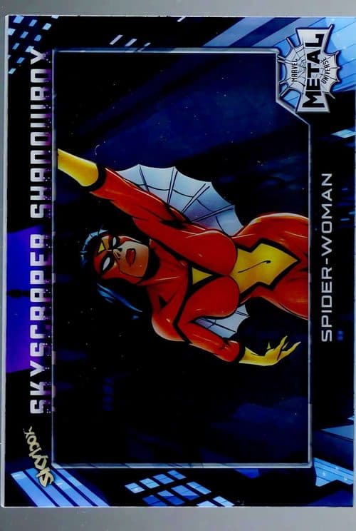 Spider-Woman #SS20 — 2021 Upper Deck Marvel Metal Universe Spider-Man