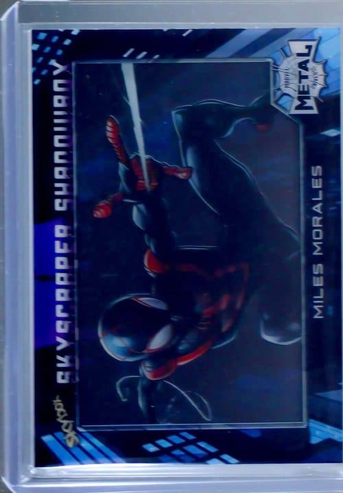 Miles Morales #SS25 — 2021 Upper Deck Marvel Metal Universe Spider-Man