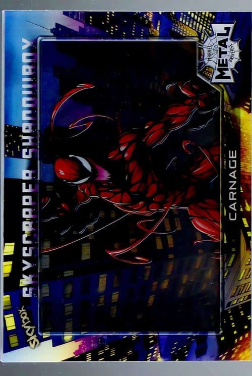 Carnage #SS3 — 2021 Upper Deck Marvel Metal Universe Spider-Man