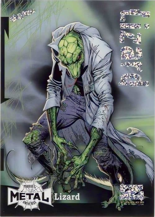 Lizard #Z-18 — 2021 Upper Deck Marvel Metal Universe Spider-Man