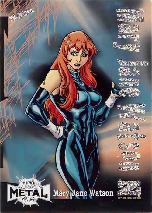 Mary Jane Watson #Z-19 — 2021 Upper Deck Marvel Metal Universe Spider-Man