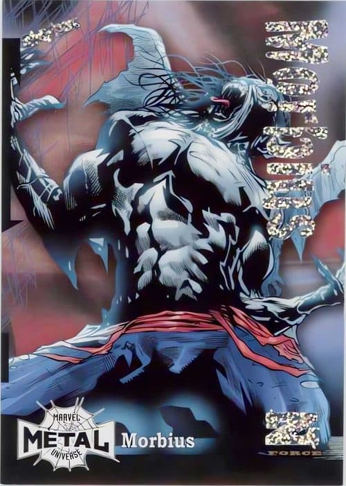 Morbius #Z-23 — 2021 Upper Deck Marvel Metal Universe Spider-Man