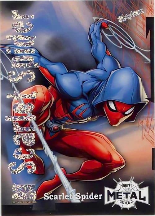 Scarlet Spider #Z-30 — 2021 Upper Deck Marvel Metal Universe Spider-Man