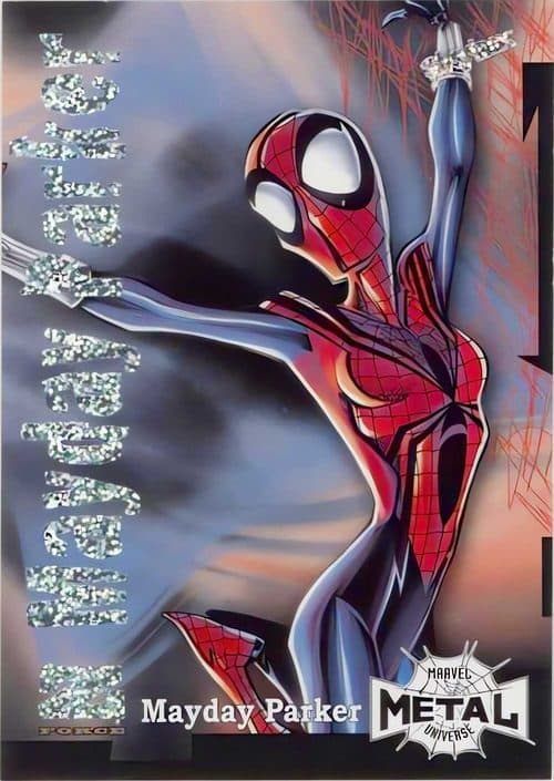 Mayday Parker #Z-37 — 2021 Upper Deck Marvel Metal Universe Spider-Man