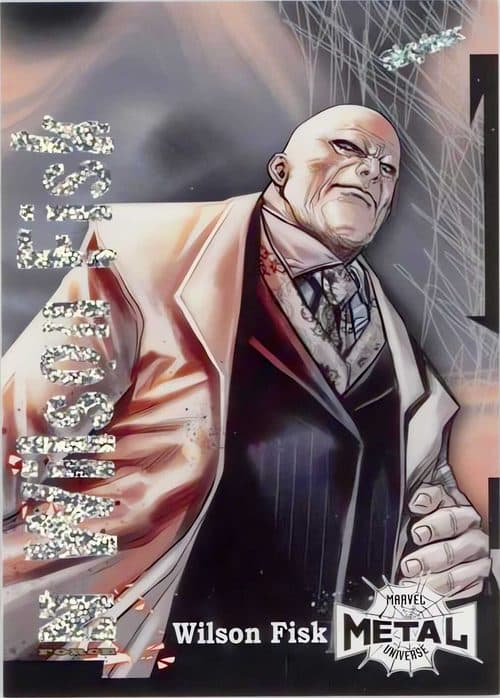 Wilson Fisk #Z-49 — 2021 Upper Deck Marvel Metal Universe Spider-Man