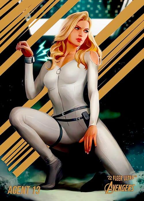 Agent 13 #1 — 2022 Marvel Fleer Ultra Avengers