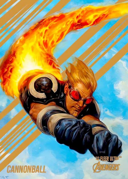 Cannonball #10 — 2022 Marvel Fleer Ultra Avengers