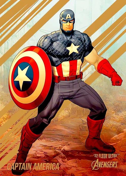 Captain America #11 — 2022 Marvel Fleer Ultra Avengers