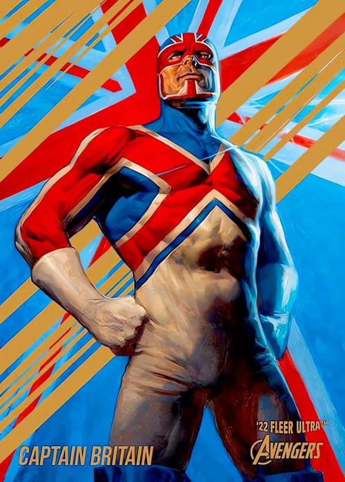 Captain Britain #12 — 2022 Marvel Fleer Ultra Avengers
