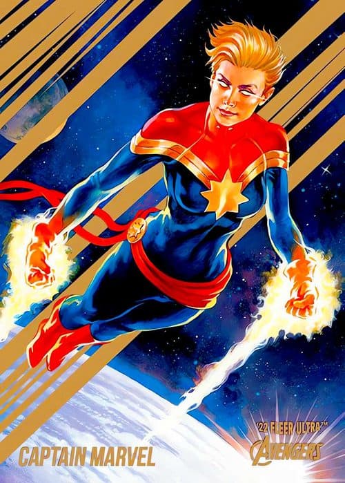 Captain Marvel #13 — 2022 Marvel Fleer Ultra Avengers