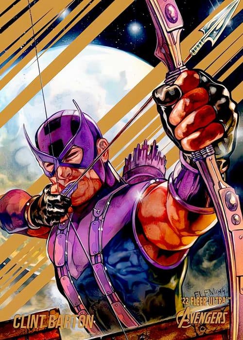 Clint Barton #14 — 2022 Marvel Fleer Ultra Avengers