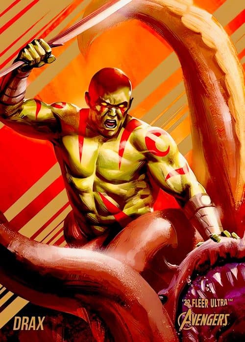 Drax #18 — 2022 Marvel Fleer Ultra Avengers