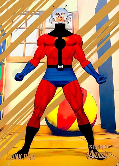 Hank Pym #25 — 2022 Marvel Fleer Ultra Avengers