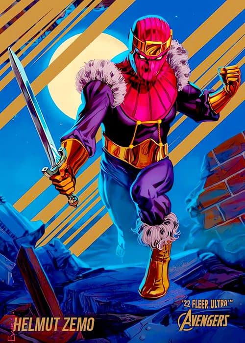 Helmut Zemo #27 — 2022 Marvel Fleer Ultra Avengers