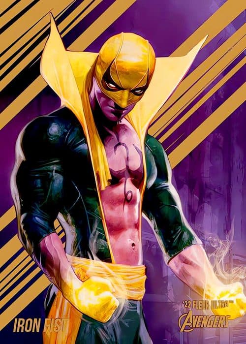 Iron Fist #33 — 2022 Marvel Fleer Ultra Avengers
