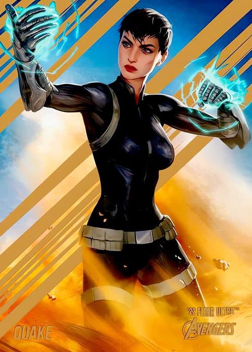 Quake #53 — 2022 Marvel Fleer Ultra Avengers