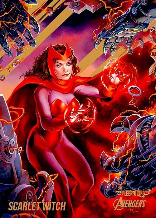 Scarlet Witch #61 — 2022 Marvel Fleer Ultra Avengers