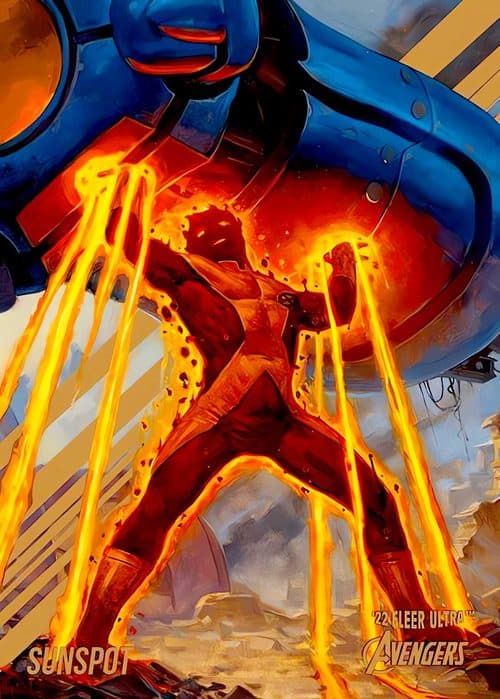 Sunspot #74 — 2022 Marvel Fleer Ultra Avengers