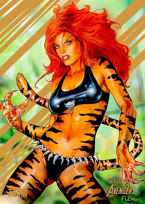 Tigra #78 — 2022 Marvel Fleer Ultra Avengers