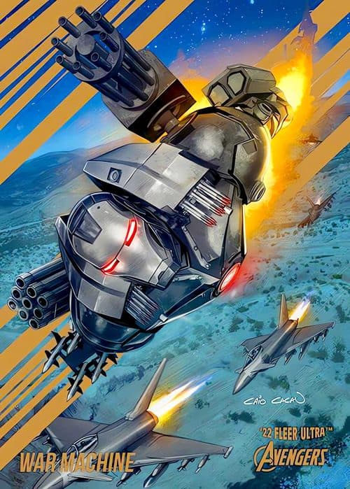 War Machine #84 — 2022 Marvel Fleer Ultra Avengers
