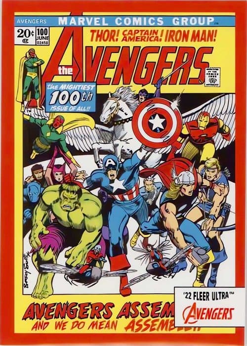 Avengers (1963) #100 #A-100 — 2022 Marvel Fleer Ultra Avengers
