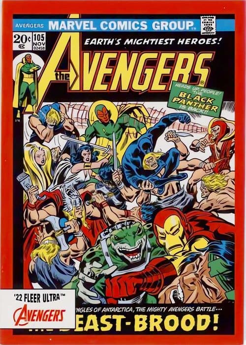 Avengers (1963) #105 #A-105 — 2022 Marvel Fleer Ultra Avengers