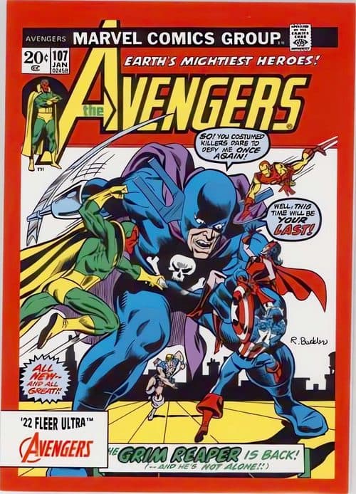 Avengers (1963) #107 #A-107 — 2022 Marvel Fleer Ultra Avengers