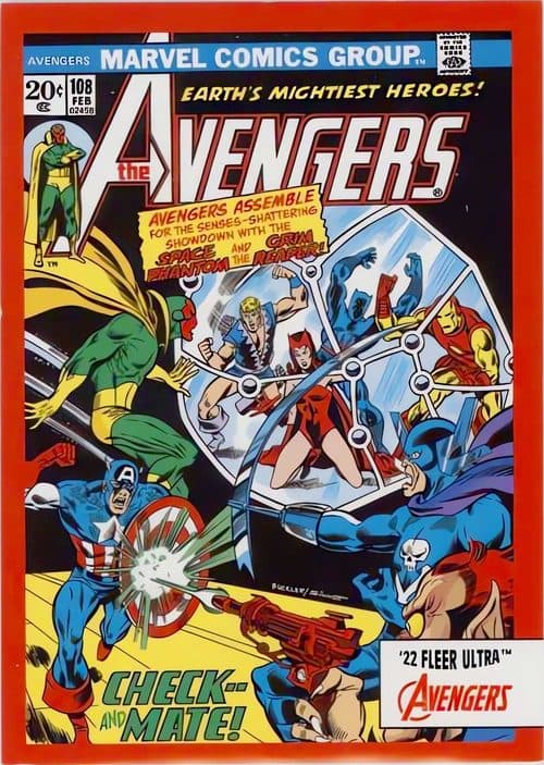 Avengers (1963) #108 #A-108 — 2022 Marvel Fleer Ultra Avengers