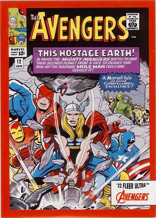 Avengers (1963) #12 #A-12 — 2022 Marvel Fleer Ultra Avengers