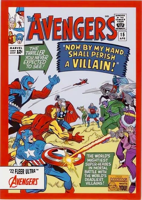 Avengers (1963) #15 #A-15 — 2022 Marvel Fleer Ultra Avengers