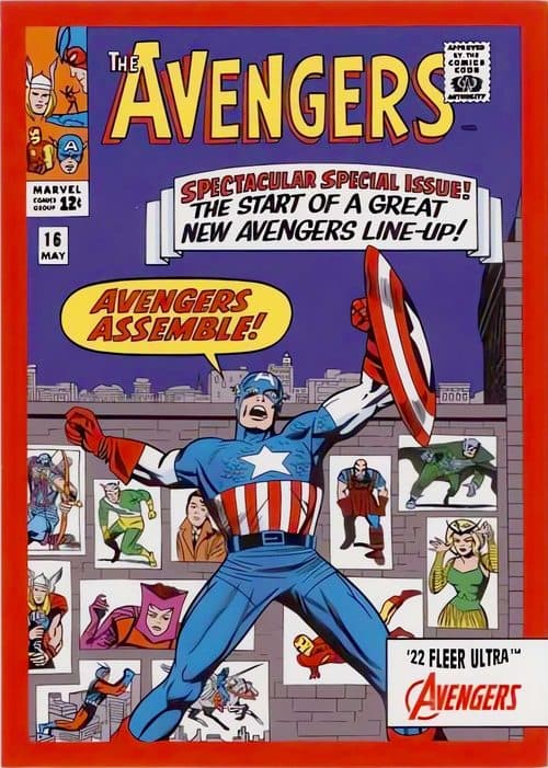 Avengers (1963) #16 #A-16 — 2022 Marvel Fleer Ultra Avengers
